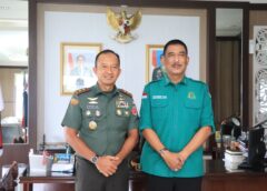 Rencana Apel Gelar Kesiapan Pengamanan TNI di Kejaksaan, Kajati Agoes SP Kunjungi Pangdam XV/Pattimura
