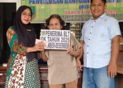 Datin Penghulu Bagan Sapta Permai Berharap Warga Manfaatkan Dana BLT dengan Baik