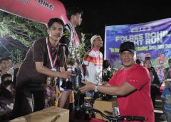 Redam Ketegangan Pasca Unjuk Rasa: Polres Rohil Gelar Night Run 2026 dengan Pendekatan Humanis